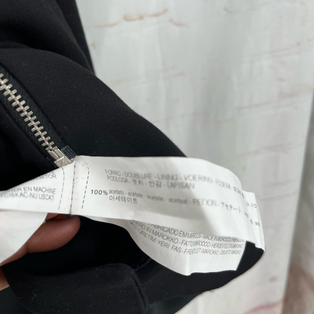 Zara Black Jacket with Gold Accents - Picture 9 of 11